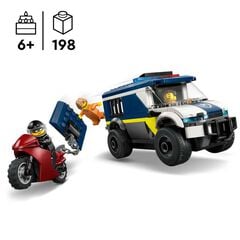 LEGO&reg; City Furgoneta de Transport Penitenciari de Policia 60479