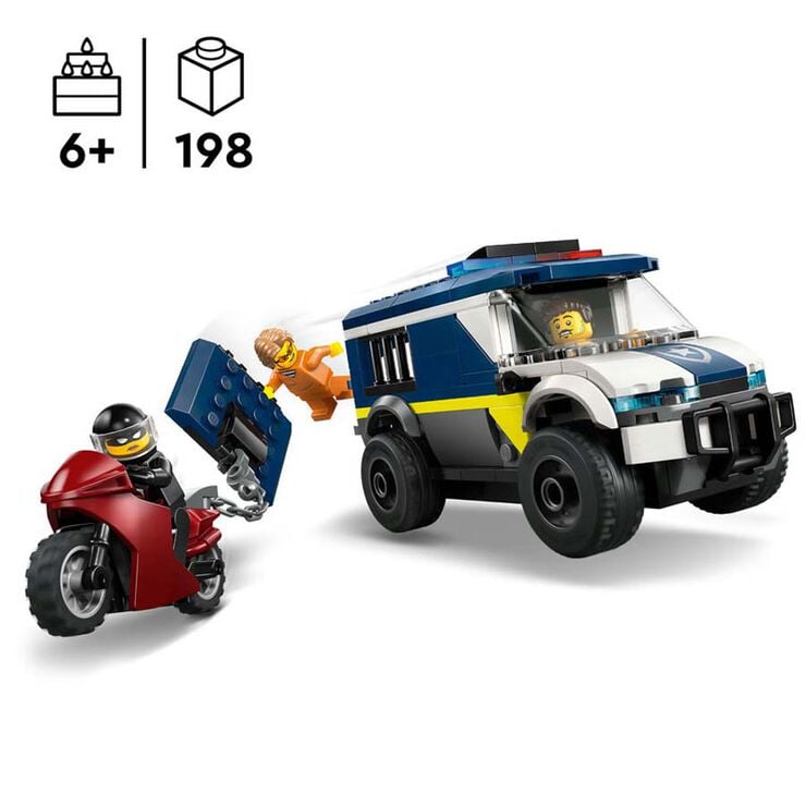 LEGO&reg; City Furgoneta de Transport Penitenciari de Policia 60479