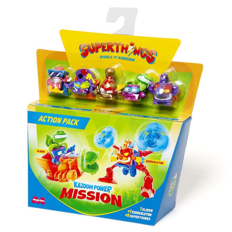 Superthings Power Mission Action Pack - Surtido