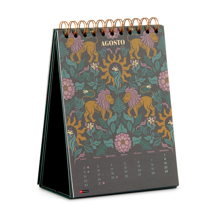 Calendario Miquelrius Mesa 15x20 cm Castellano Astral 2027