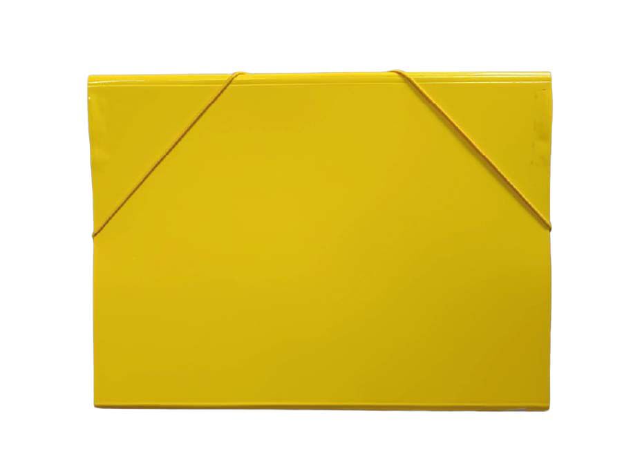 Carpeta solapa gomas Thau amarillo