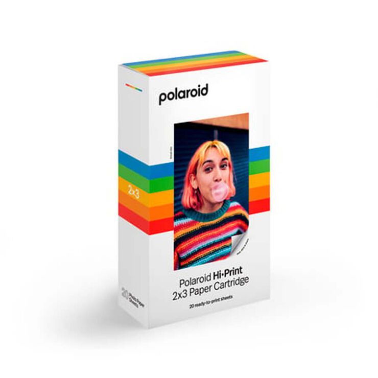 Papel fotográfico Polaroid Hi Print 2x3 20 hojas