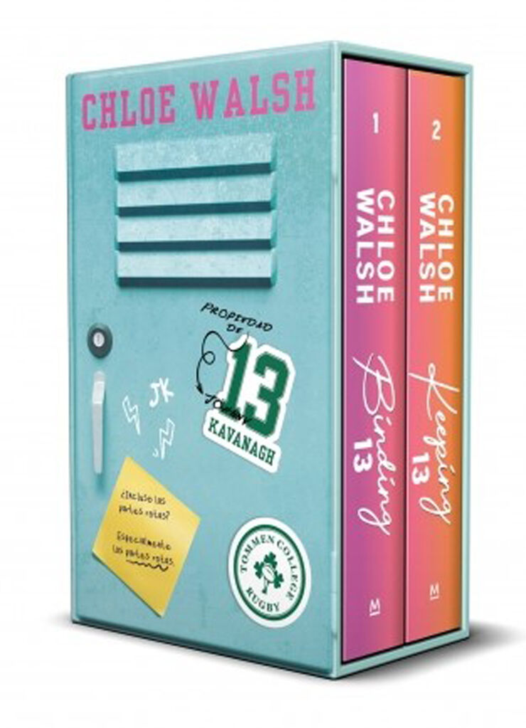 Estuche Los Chicos de Tommen: Binding 13 y  Keeping 13 (Johnny y Shannon)