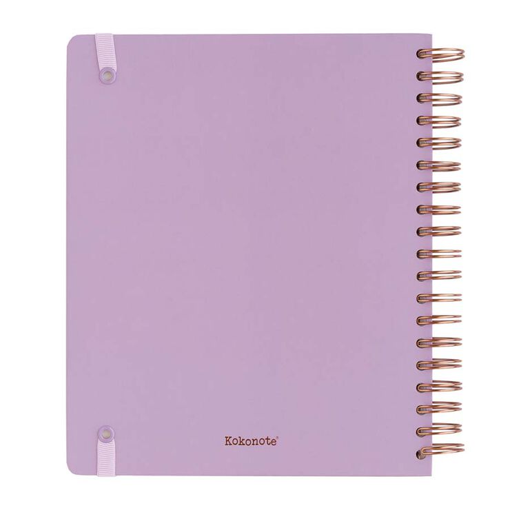 Agenda 17 meses Kokonote 21x25 Sem/Vista inglés 23-24 Sunset