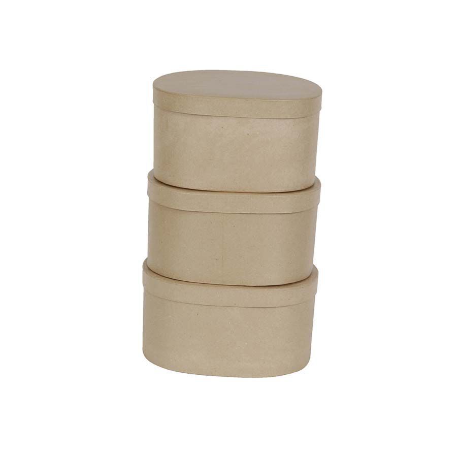 Capses ovalades paper maix&eacute; D&eacute;copatch Pack 3u