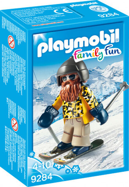 Figures Playmobil Family Fun Hivern esquiador amb snowblades
