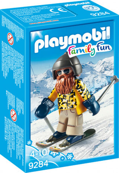 Figuras Playmobil Family Fun Invierno esquiador con snowblades Figuras Playmobil Family Fun Invierno esquiador con snowblades