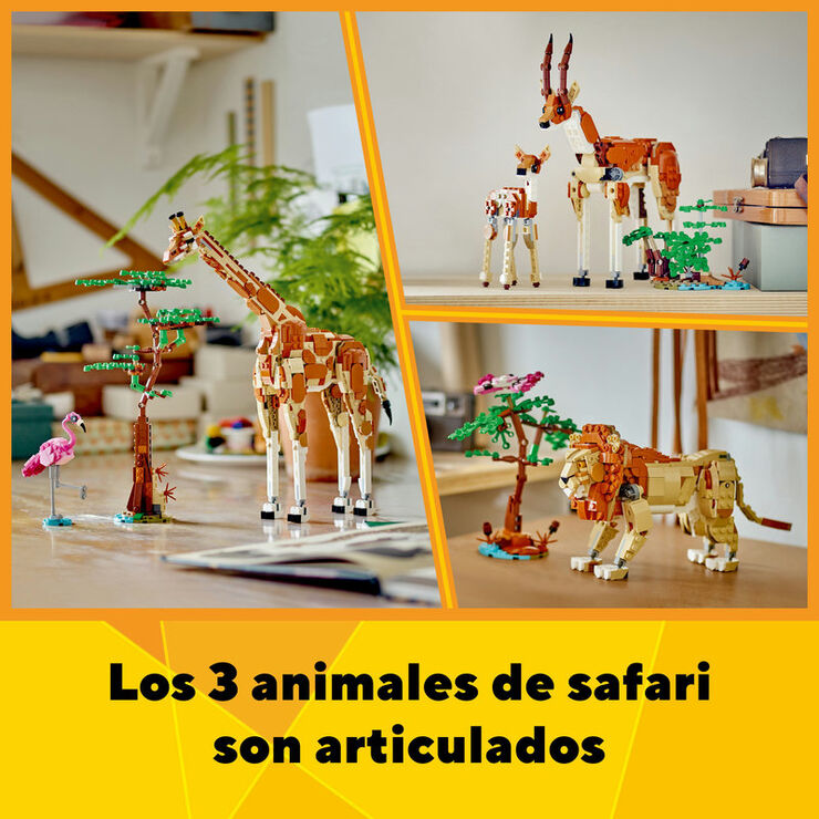LEGO® Creator Safari de Animales Salvajes 31150