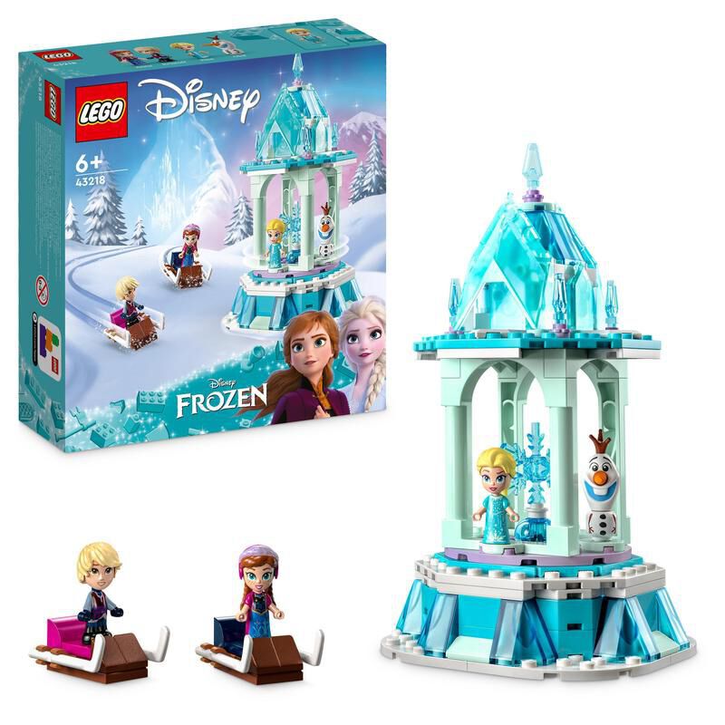 LEGO&reg; Disney Frozen Carrussel M&agrave;gic d'Anna i Elsa 43218