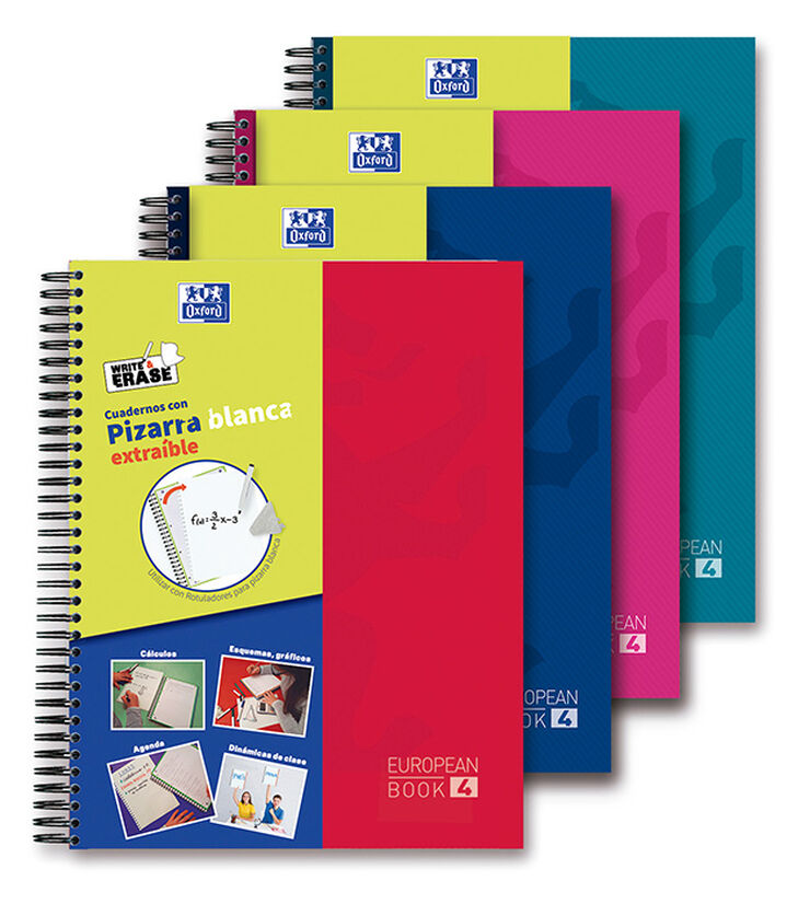 Notebook 4 A4+ Tapa Extrad. 120H 5X5 Surt. Oxford W&Erase