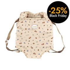 Motxilla portanadons beix