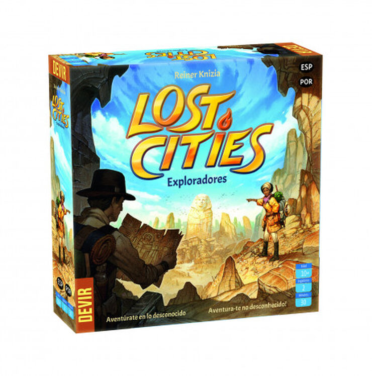 Juego de cartas Lost Cities - Exploradores