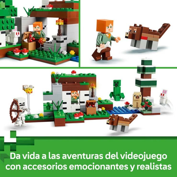 LEGO&reg; Minecraft Aventura de la Primera Noche 21593
