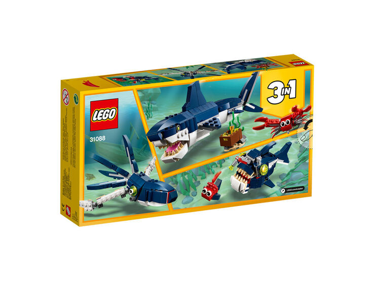 LEGO® Criaturas del Fondo Marino 31088