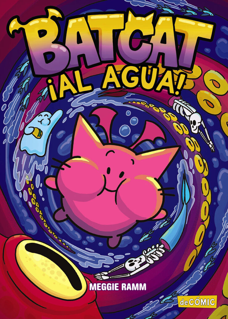 Batcat. ¡Al agua!