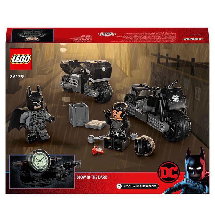 LEGO® Súper Héroes Batman y Shelina motorcycl 76179
