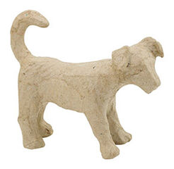 Figura papel maché Décopatch Perro 10cm