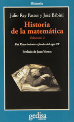Historia de la matemática. Volumen 2 Historia de la matemática. Volumen 2