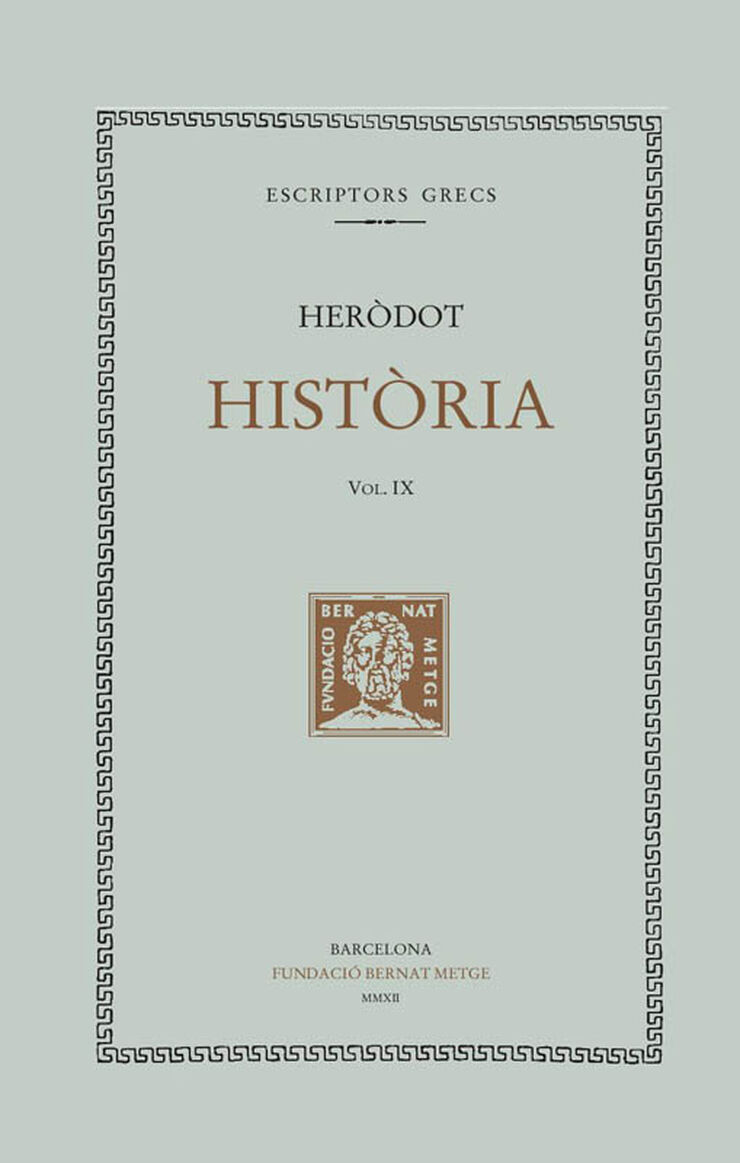 Història, vol. IX (llibre IX)