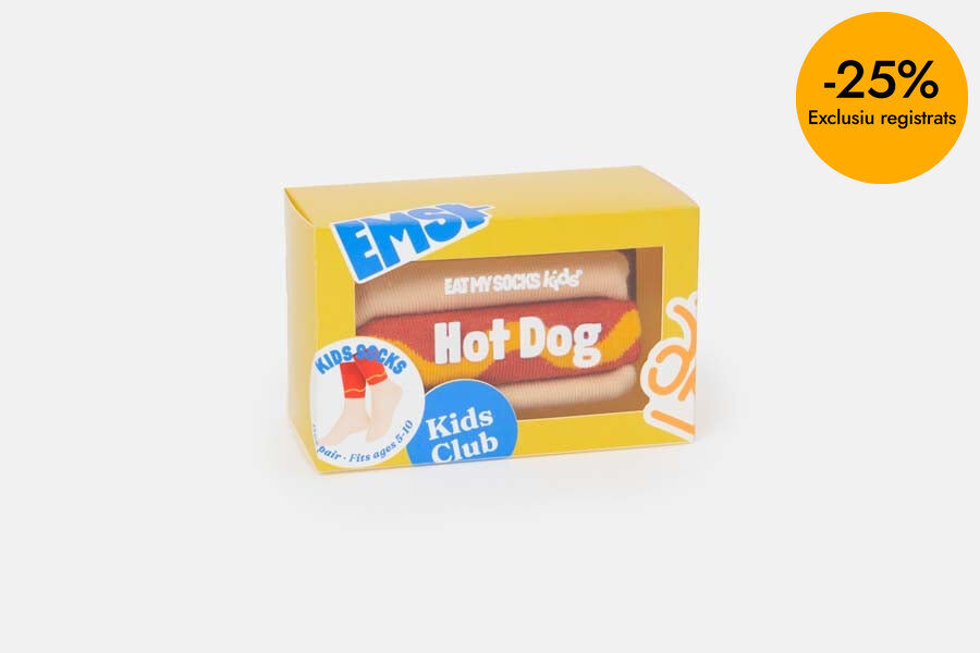 Mitjons Eat My Socks Kids Hot Dog
