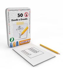 Juego de Viaje en Lata con 50 Retos - Dibuja Garabatos