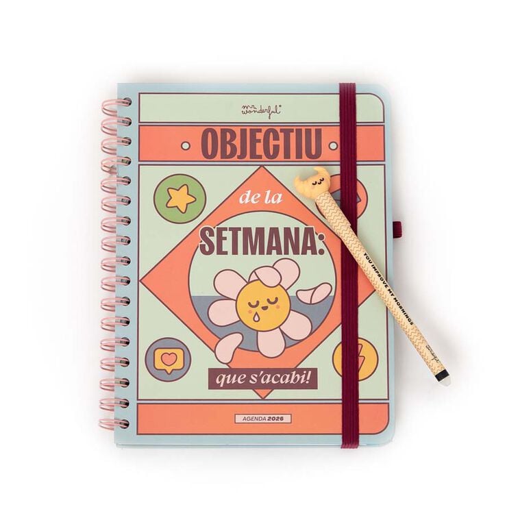 Agenda Mr.Wonderful setm/vista 2026 cat Objectiu setmanal