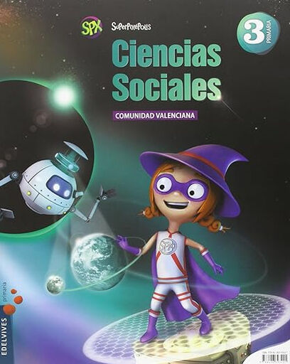 Sociales/Superpix&eacute;polis PRIM&Agrave;RIA 3 Edelvives 9788426393401