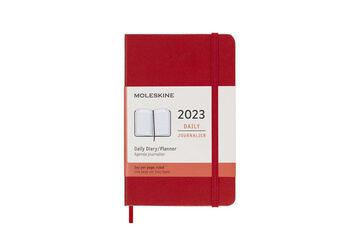 Agenda Moleskine 23 D/P Clas.Pocket Rojo