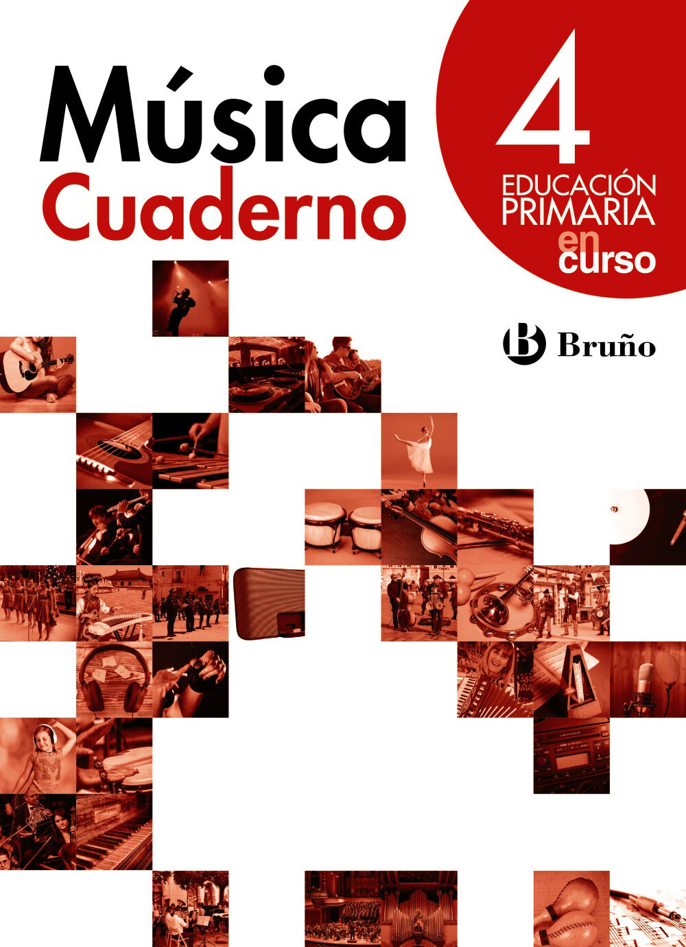 M&uacute;sica-cuaderno/En curso PRIM&Agrave;RIA 4 Anaya Text 9788469609576
