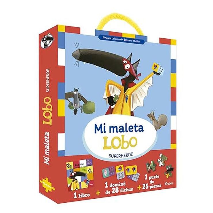 Mi maleta de lobo superhéroe