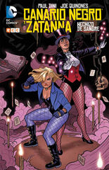 Canario Negro y Zatanna: Hechizo de sangre Canario Negro y Zatanna: Hechizo de sangre