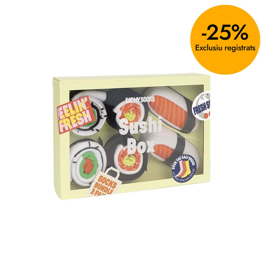 Calcetines Eat My Socks Caja Sushi
