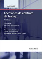 Lecciones de contrato de trabajo (7.&ordf; Edici&oacute;n)
