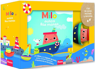 Libro de ba&ntilde;o: Milo surca los mares