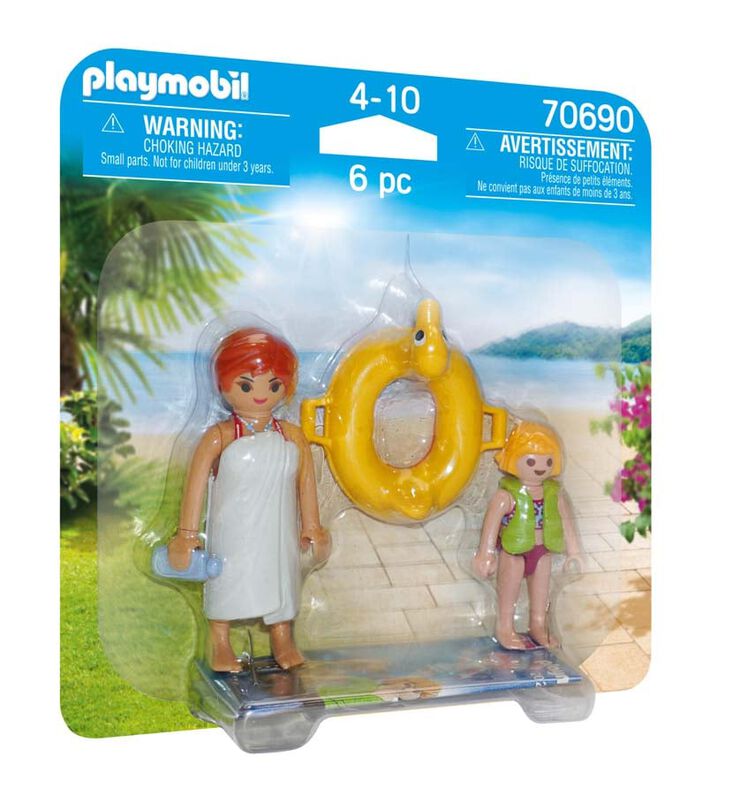 Playmobil Duo Pack Vacances banyistes 70690
