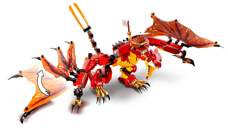 LEGO® Ninjago Ataque Del Dragon De Fuego 71753