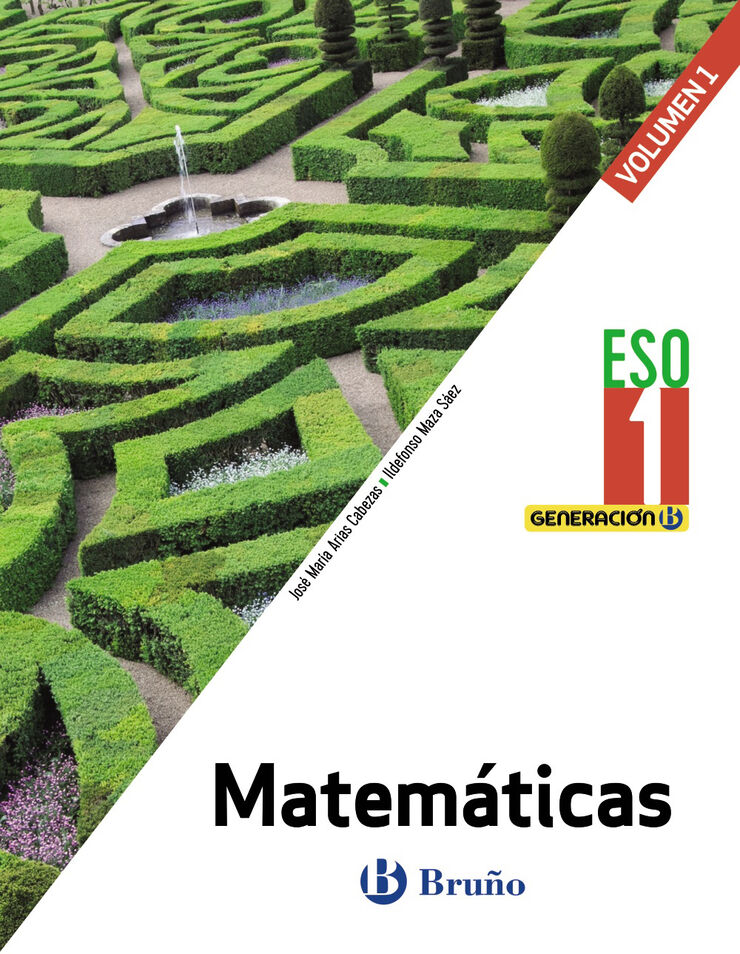 Matemàticas(3)/Gb Eso 1 Bruño Text 9788469619964