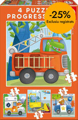 Puzle veh&iacute;culos de rescate