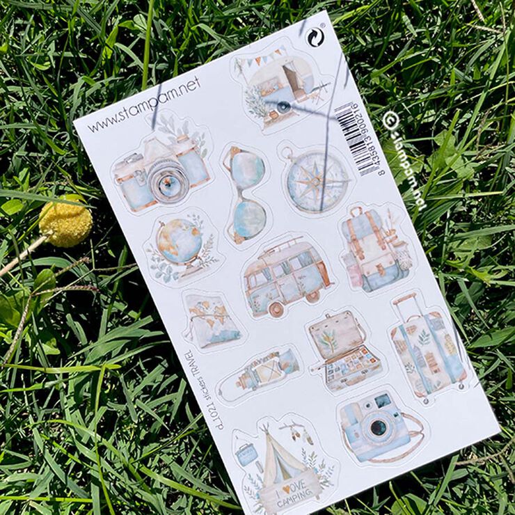 Stickers Viaje Stampam