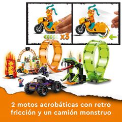 LEGO® City Stuntz Pista Acrobática con Doble Rizo 60339