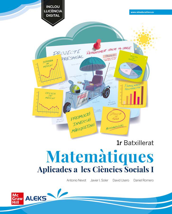 Matem&agrave;tiques aplicades 1r batxillerat