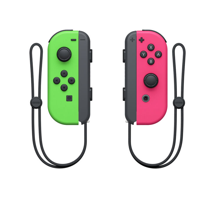 Comandament Joy-Con Nintendo Switch Verd/Rosa Neó