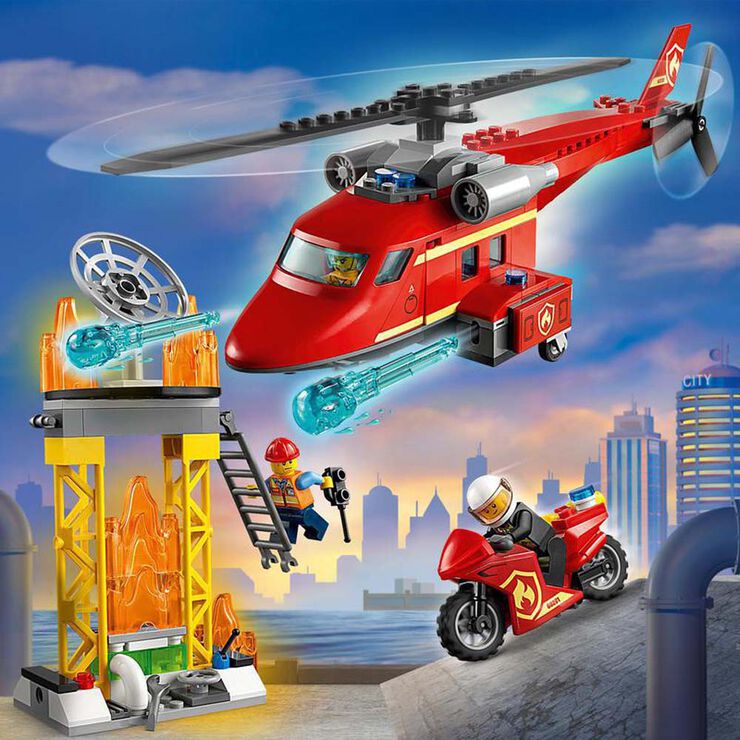 LEGO® City Fire Helicóptero de Rescate de Bomberos 60281