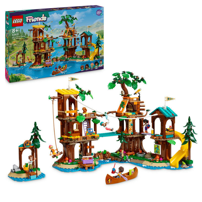 LEGO&reg; Friends Campamento de Aventura: Casa del &Aacute;rbol 42631