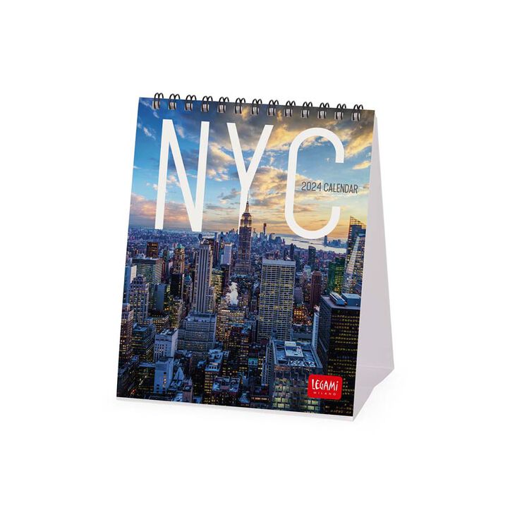 Calendari taula Legami 12X14 2024 New York