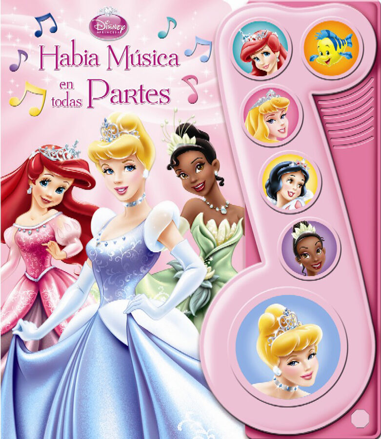 La nota musical princesas