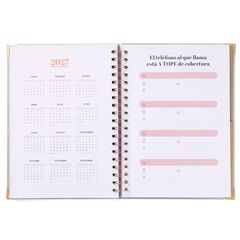 Agenda escolar Mr. Wonderful Office sem/vista cas 2025-26 Me dejaré sorprender