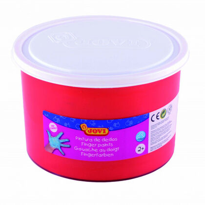 Pintura de dits Jovi Vermell 500 ml Pintura de dits Jovi Vermell 500 ml