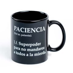 Taza ''Definición de paciencia''