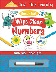 First Time Learning: Wipe Clean Numbers